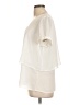 NY Collection Ivory Short Sleeve Blouse Size L - photo 5