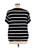 Sanctuary Stripes Black Short Sleeve Top Size 3X - photo 2