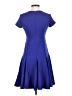 Calvin Klein Solid Blue Casual Dress Size 4 (petite) - photo 2
