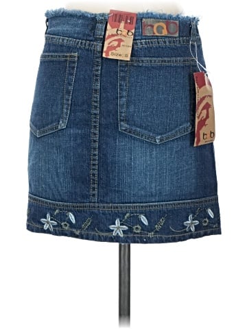 bQb Denim Skirt (view 2)