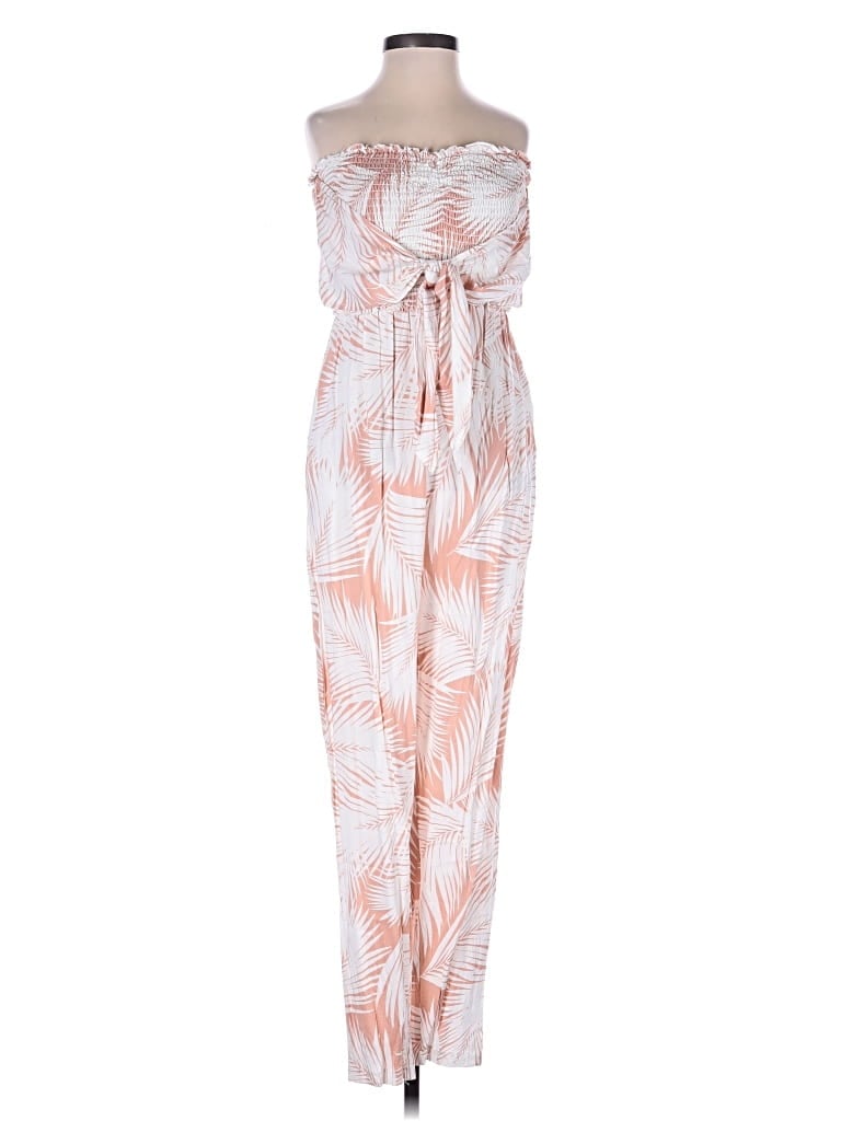Pre-owned Forever 21 Jumpsuit In Tan