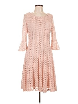 rabbit rabbit rabbit designs casual dresses Rabbit Rabbit Rabbit Designs Coral/Pink Floral Summer Dress with Belt Size 10