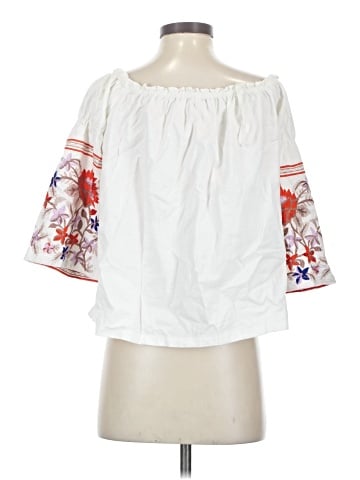 Free People 3/4 Sleeve Blouse (view 2)