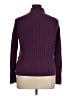 L.L.Bean 100% Cotton Purple Turtleneck Sweater Size XL - photo 2