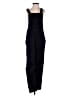 Madewell Black Denim Cross-Back Overalls Size XS - photo 1