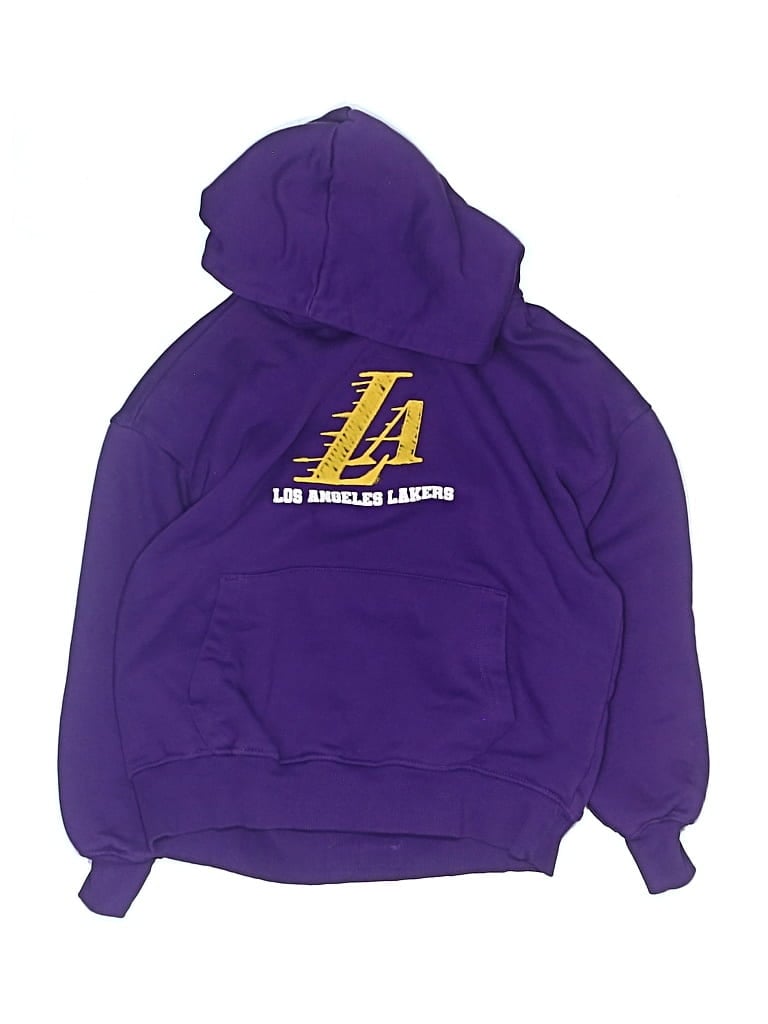 Pre-owned Nba Kids' Pullover Hoodie In Purple