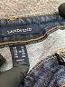 Lands' End Chevron-herringbone Blue Jeans Size 12 - photo 7