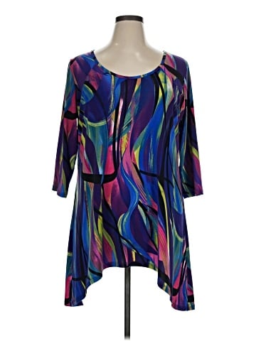 PREMISE 3/4 Sleeve Blouse (view 1)