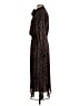 Evereve 100% Polyester Paisley Black Casual Dress Size S - photo 5