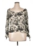Paige Gray 3/4 Sleeve Blouse Size M - photo 1
