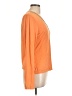 St. John Orange Long Sleeve Top Size L - photo 4