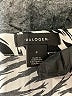 Halogen Animal Print Zebra Print Black Silver Casual Skirt Size S - photo 4