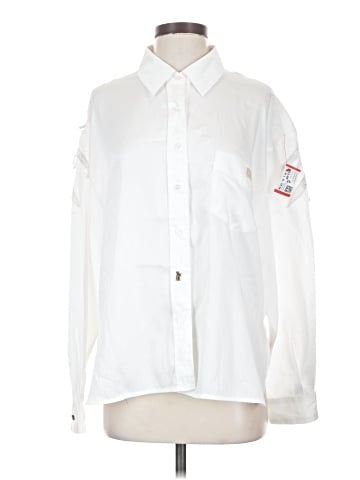 Miss Sixty Long Sleeve Button-Down Shirt (view 1)