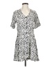 Brixton Animal Print White Casual Dress Size XS - photo 1