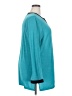 Roaman's Teal 3/4 Sleeve Top Size 22 (1X) - photo 4