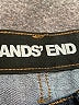 Lands' End Chevron-herringbone Blue Jeans Size 10 - photo 7