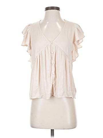Maison d' Amelie Short Sleeve Blouse (view 1)