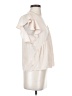 Maison d' Amelie 100% Polyester Ivory Short Sleeve Blouse Size S - photo 4