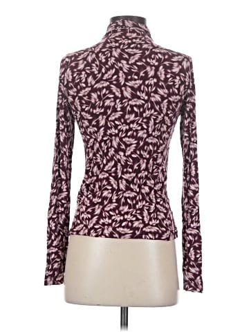 Madewell Long-Sleeve Mockneck Tee in Floral (view 2)
