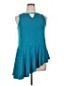 Leota Teal Sleeveless Top Size XL - photo 1