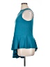 Leota Teal Sleeveless Top Size XL - photo 5