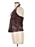 Bershka 100% Polyamide Brown Sleeveless Blouse Size L - photo 5