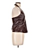 Bershka 100% Polyamide Brown Sleeveless Blouse Size L - photo 4
