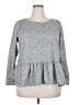 Forgotten Grace Gray Long Sleeve Top Size 2X - photo 1