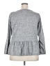 Forgotten Grace Gray Long Sleeve Top Size 2X - photo 2