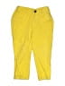 H&M 100% Cotton Solid Yellow Casual Pants Size 12-18 mo - photo 1