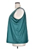 Terry Lewis Teal Sleeveless Blouse Size 3X - photo 5
