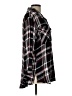Sanctuary 100% Rayon Plaid Black Long Sleeve Button-Down Shirt Size L - photo 4