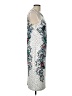 H&M Print White Cocktail Dress Size L - photo 4