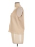St. John Tan Sleeveless Top Size L - photo 5