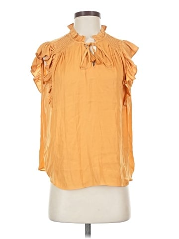 Maison d' Amelie Short Sleeve Blouse (view 1)