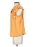 Maison d' Amelie 100% Polyester Orange Short Sleeve Blouse Size S - photo 5
