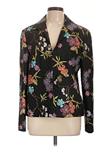 Maggy London Silk Blazer (view 1)