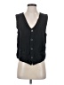 CP Shades Black Sleeveless Button-Down Shirt Size S - photo 1