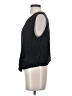 CP Shades Black Sleeveless Button-Down Shirt Size S - photo 5