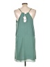 Naked Zebra 100% Polyester Teal Sleeveless Top Size L - photo 2