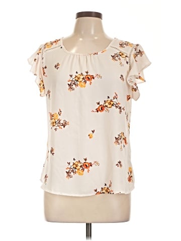 Haute Monde Short Sleeve Blouse (view 1)