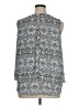 Violet & Claire 100% Polyester Gray Sleeveless Blouse Size 1X - photo 2