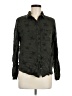 Rails 100% Rayon Stars Green Long Sleeve Button-Down Shirt Size M - photo 1