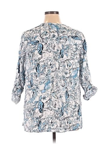 Tahari 3/4 Sleeve Blouse (view 2)