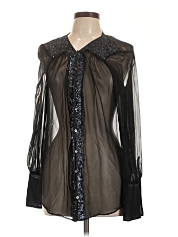 Elizabeth and James Long Sleeve Blouse (view 1)