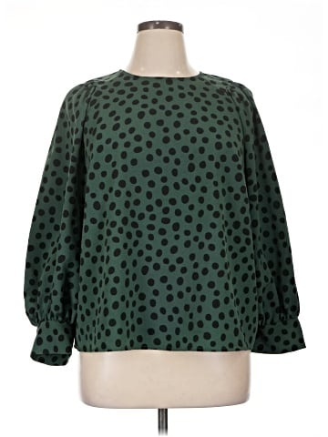 Who What Wear 3/4 Sleeve Blouse (view 1)