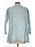 Unbranded Teal Blue 3/4 Sleeve Blouse Size L (estimated) - photo 2