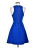 Express Solid Blue Cocktail Dress Size 4 - photo 2