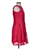db established 1962 100% Polyester Red Cocktail Dress Size 4 Petite - photo 4