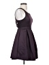 Express Solid Purple Cocktail Dress Size 2 - photo 4
